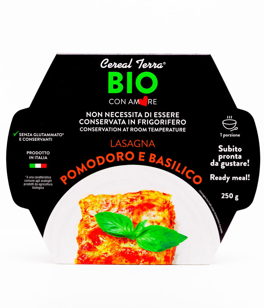 Prodotti pronti da gustare - Lasagne Pomodoro e basilico